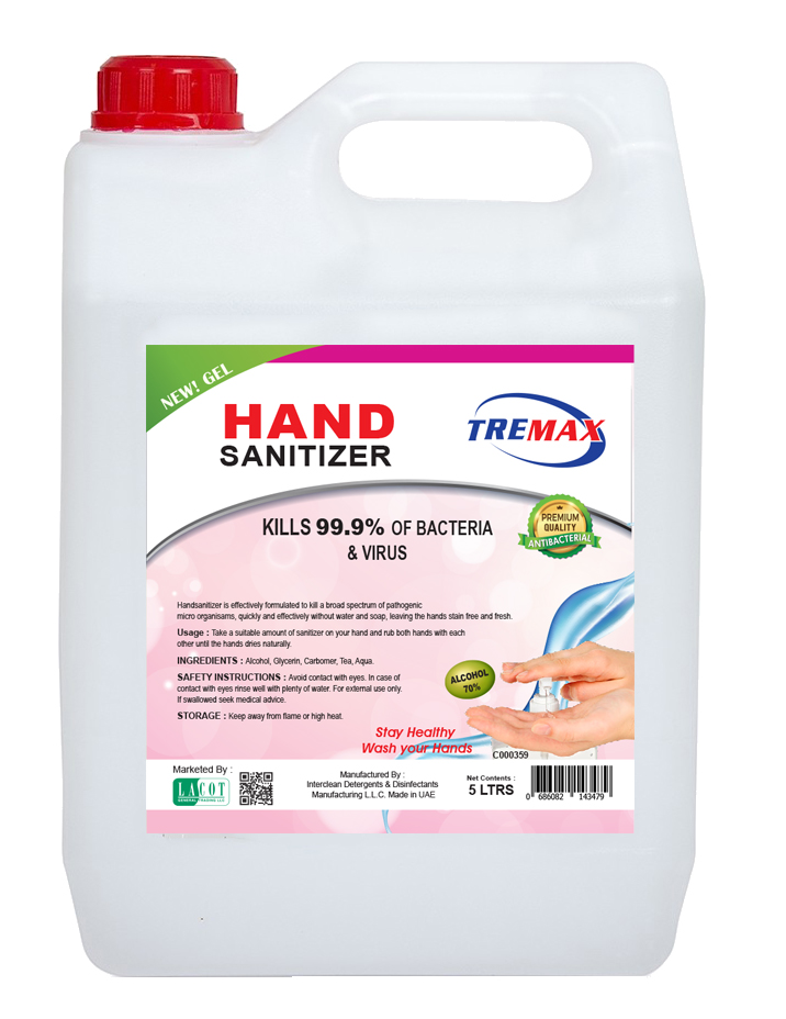 Tremax Hand Sanitiser NEW