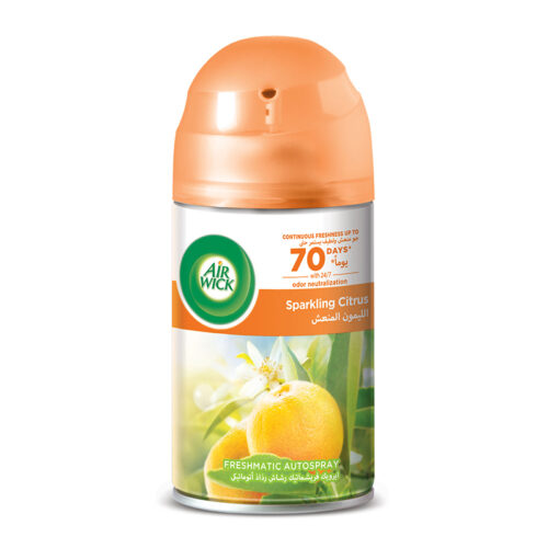 AIRWICK SPARKLING CITRUS REFILL 2020 Packing : 3 x 250 ml