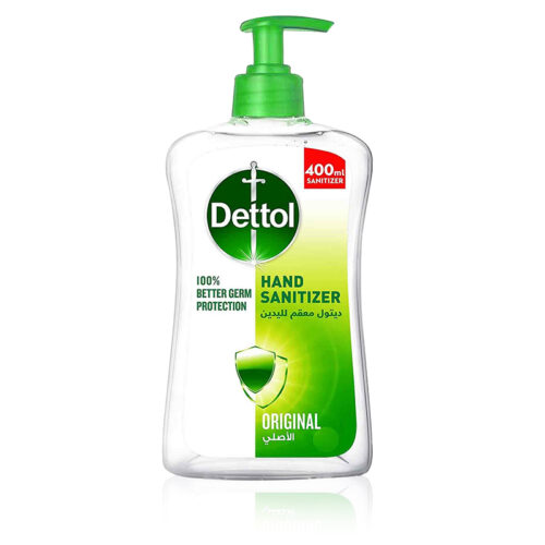 Dettol Hand Sanitiser 400ml Packing : 6 X 400 ML